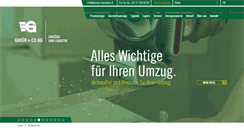 Desktop Screenshot of gmuer-transport.ch